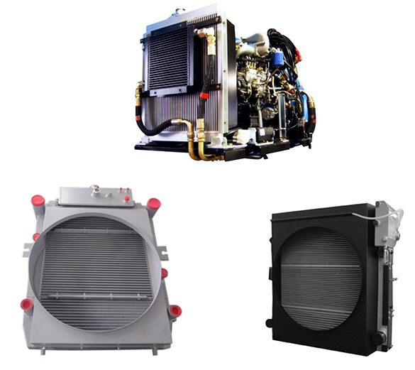 發動機組合散熱器